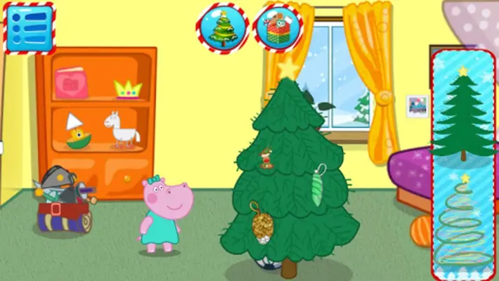 Santa Hippo Christmas Eve android App screenshot 6