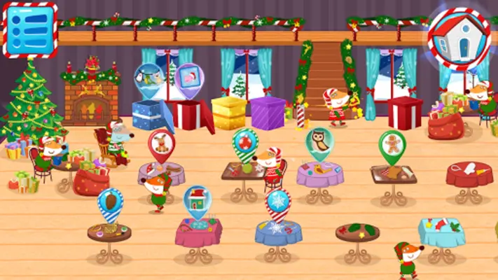 Santa Hippo Christmas Eve android App screenshot 7